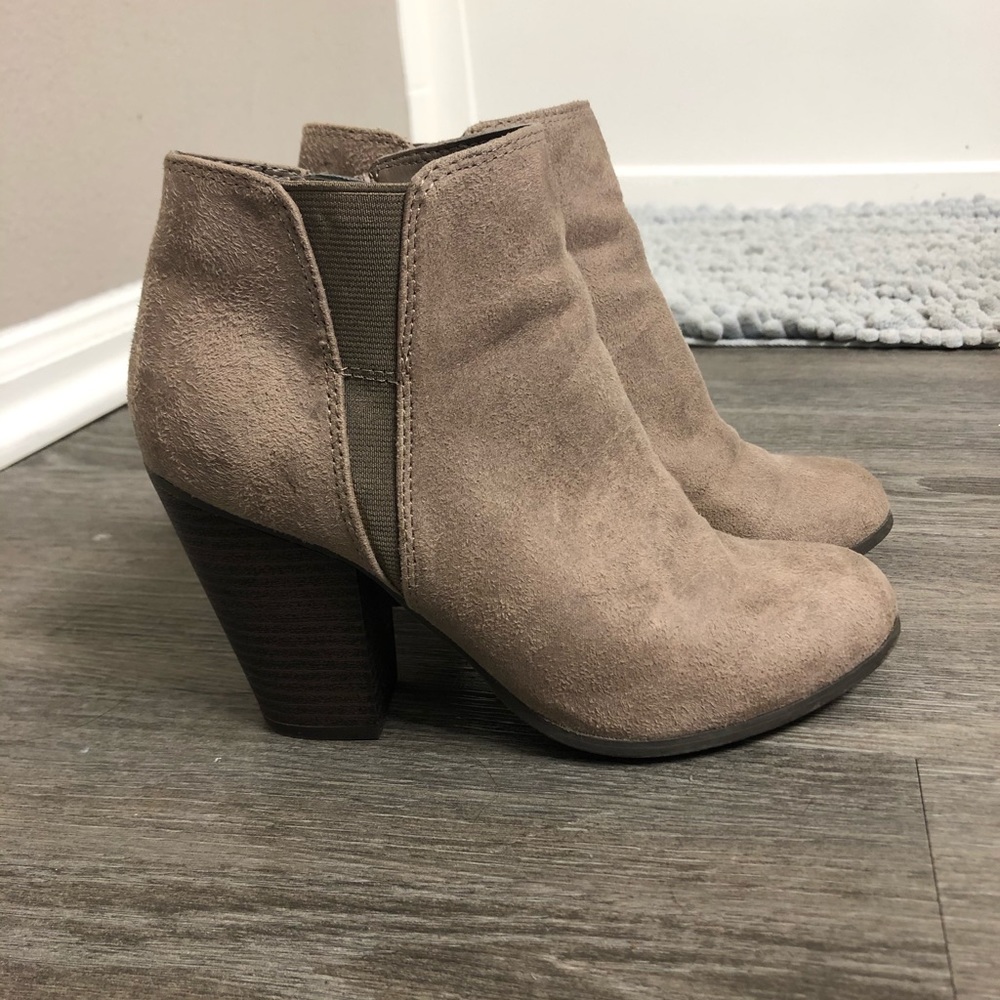 Fergalicious Gray Booties